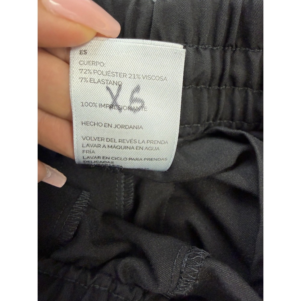 Lot Of 2 - FIGS High Waisted Yola Yoga Waist Band Black Scrub Pants Size XS - Picture 10 of 16